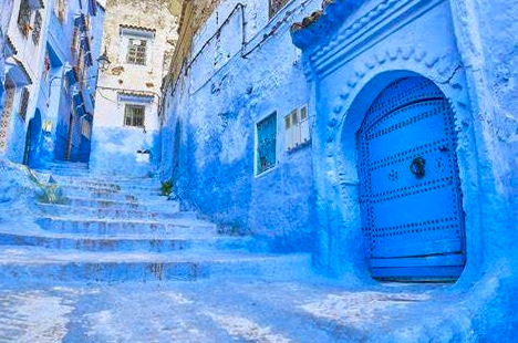 The Blue City Chefchouen, Morocco